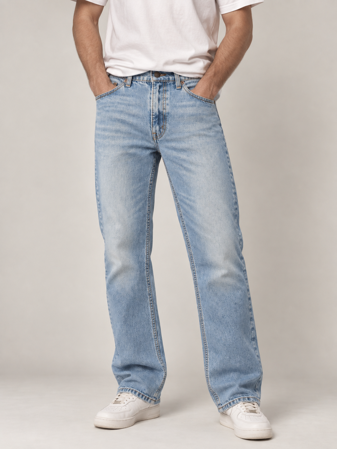 Levi’s 517 orange label, 1990s, Made in USA - W35 L34 - Grade B