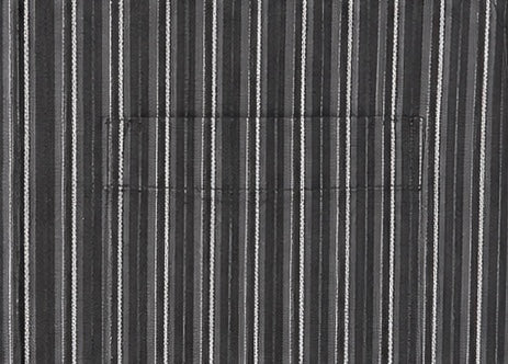 Calvin Klein Shirt - Grey & Charcoal Striped – Medium - Grade B