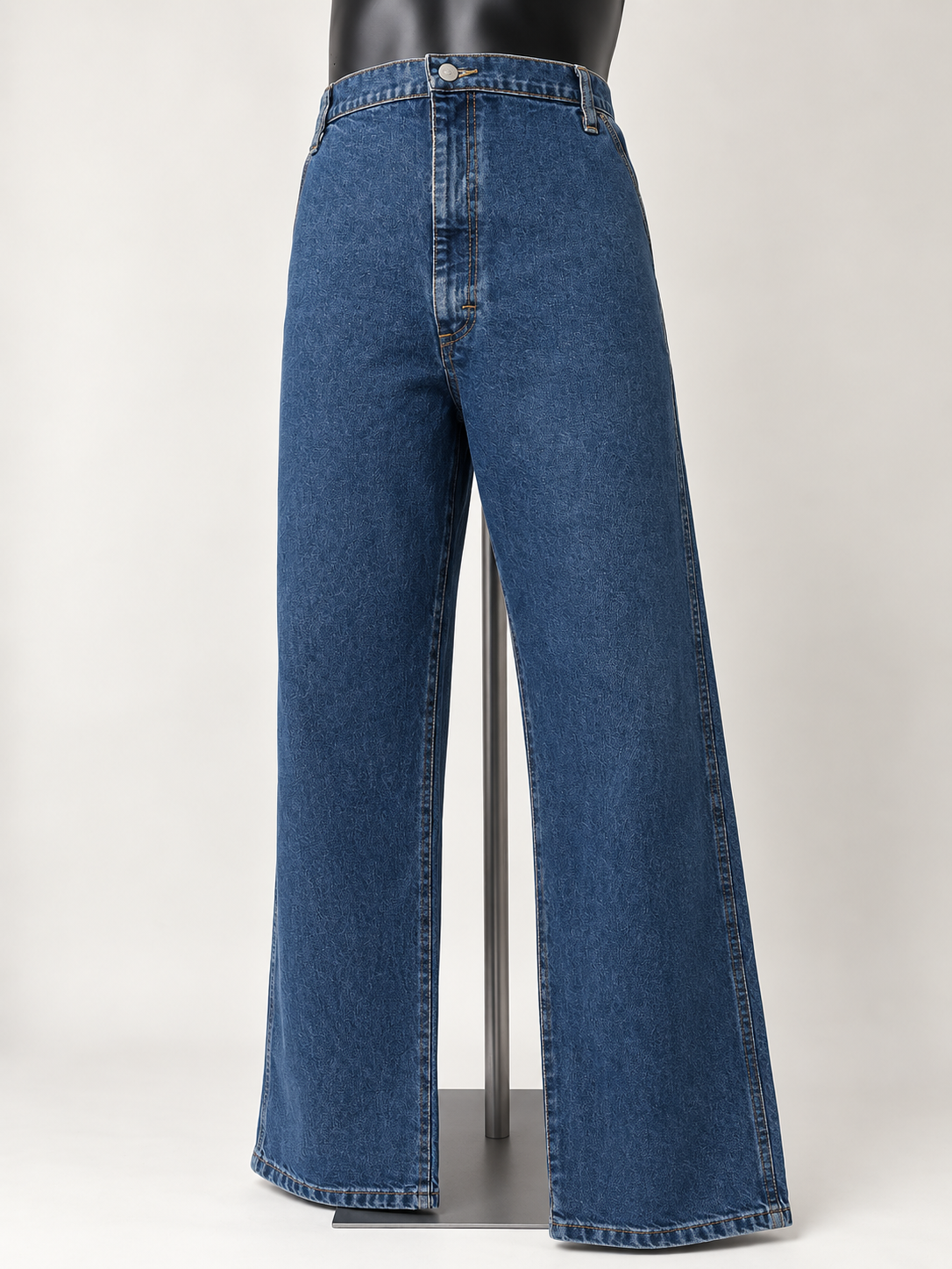 Wrangler Carpenter Jeans Blue Denim Workwear - W40 L30 - Grade B