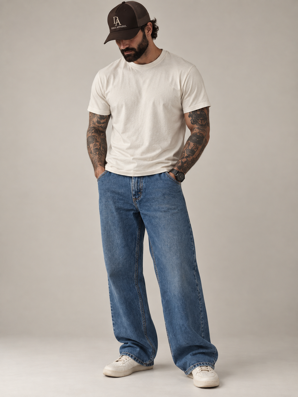 Wrangler Relaxed Fit Jeans - W40 L30 - Grade A