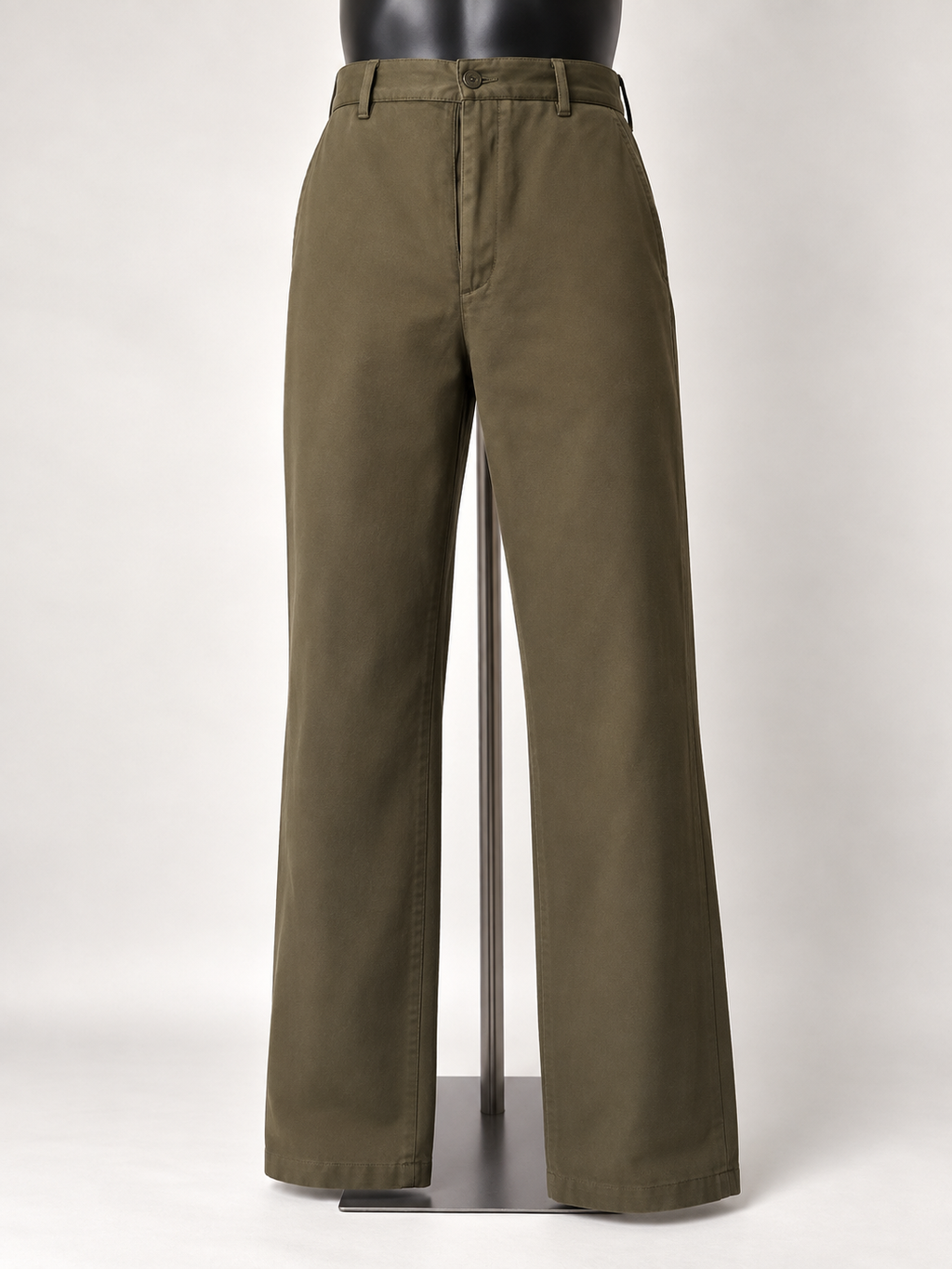 Tommy Hilfiger Olive Green Chinos - W34 L30 - Grade A