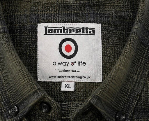 Lambretta Green Check – XL - Grade A*