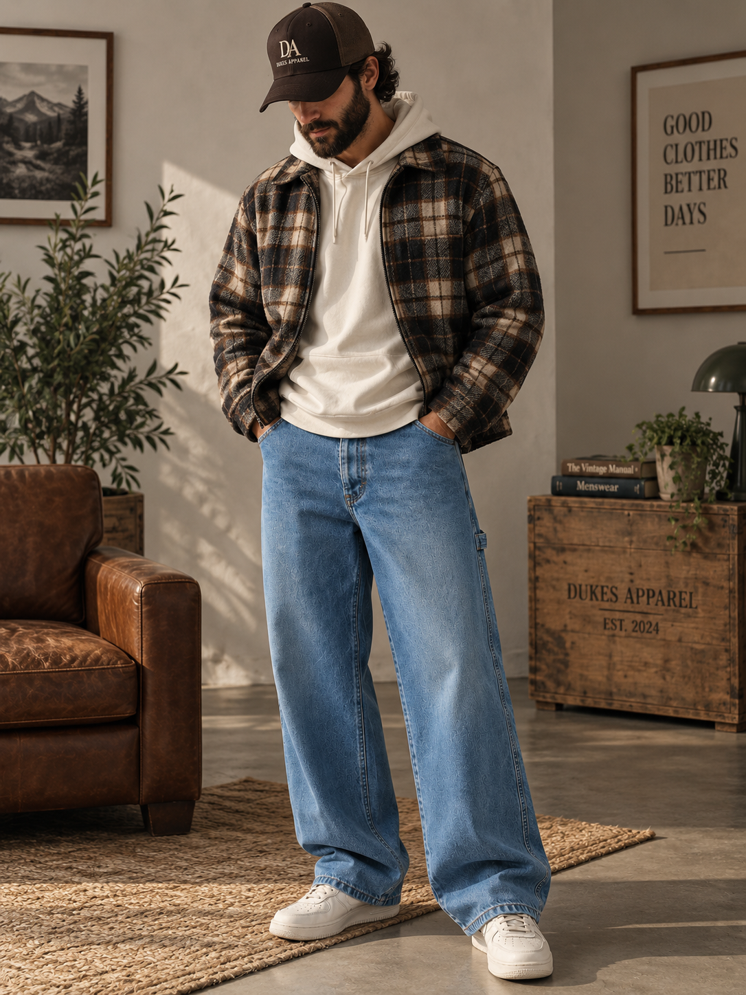 Wrangler Relaxed Fit Denim Jeans - W38 L30 - Grade B