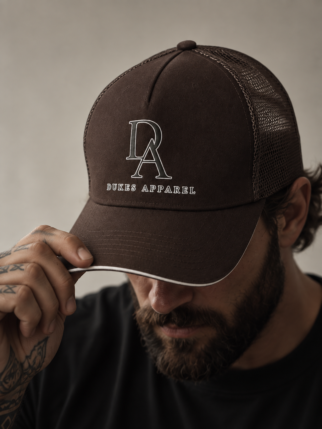 Dukes Apparel Branded Trucker Baseball Cap