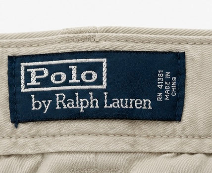 Polo Ralph Lauren Chinos Beige Straight Leg Trousers - W38 L32 – Grade A