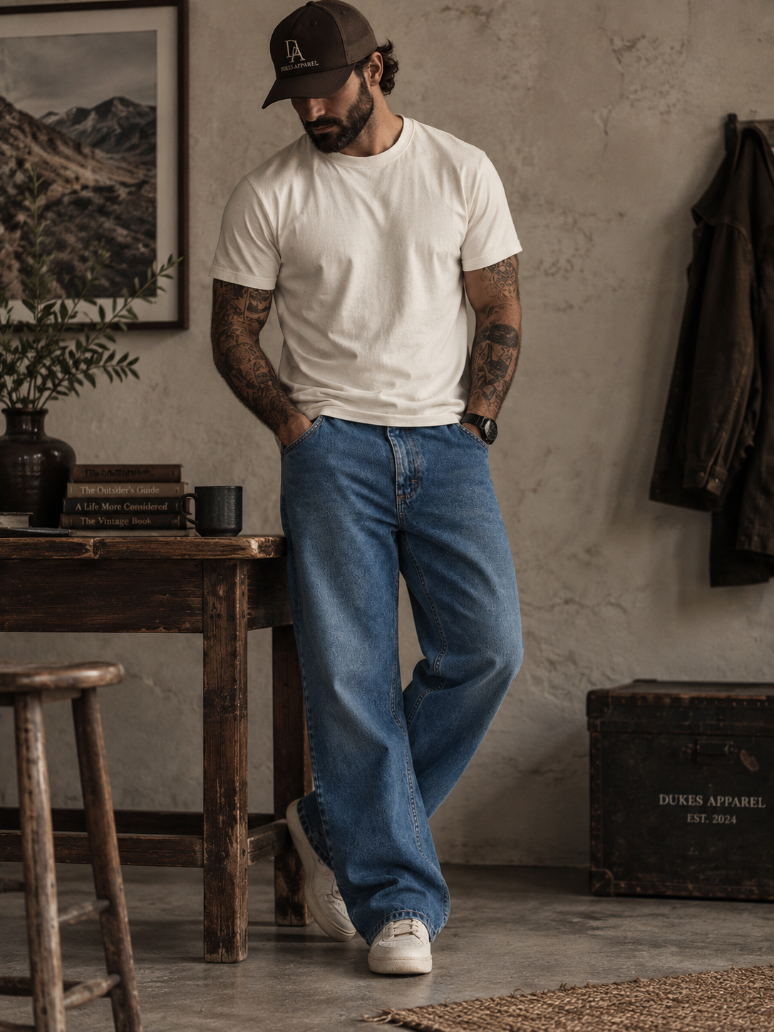 Wrangler Relaxed Fit Jeans - W40 L30 - Grade A