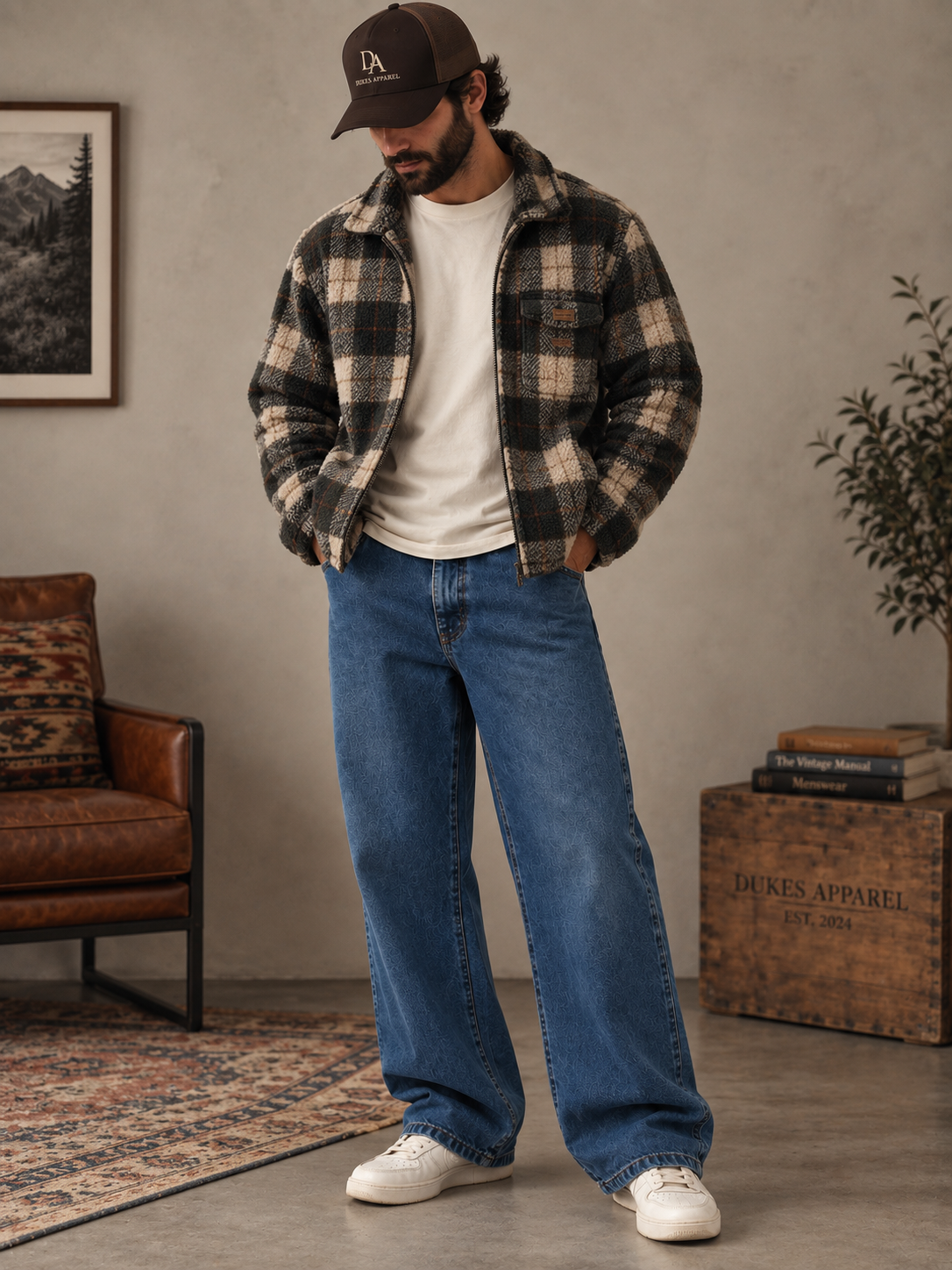 Wrangler Carpenter Jeans Blue Denim Workwear - W40 L30 - Grade B