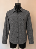 Wrangler George Strait™ Signature Collection Shirt - Black Paisley Pearl Snap Western - Large - Grade A*