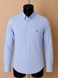 IZOD Men’s Sky Blue Micro Dot Button-Down Shirt - XL - Grade A