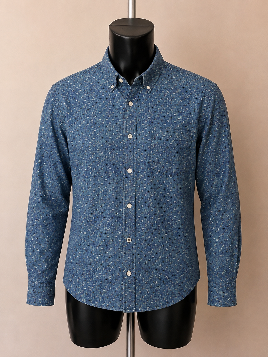 Ralph Lauren Denim & Supply Blue Paisley Pattern - XXL - Grade B