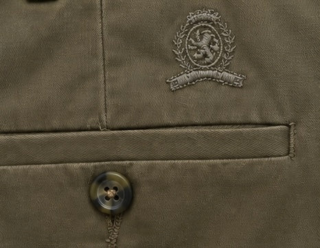 Tommy Hilfiger Olive Green Chinos - W34 L30 - Grade A
