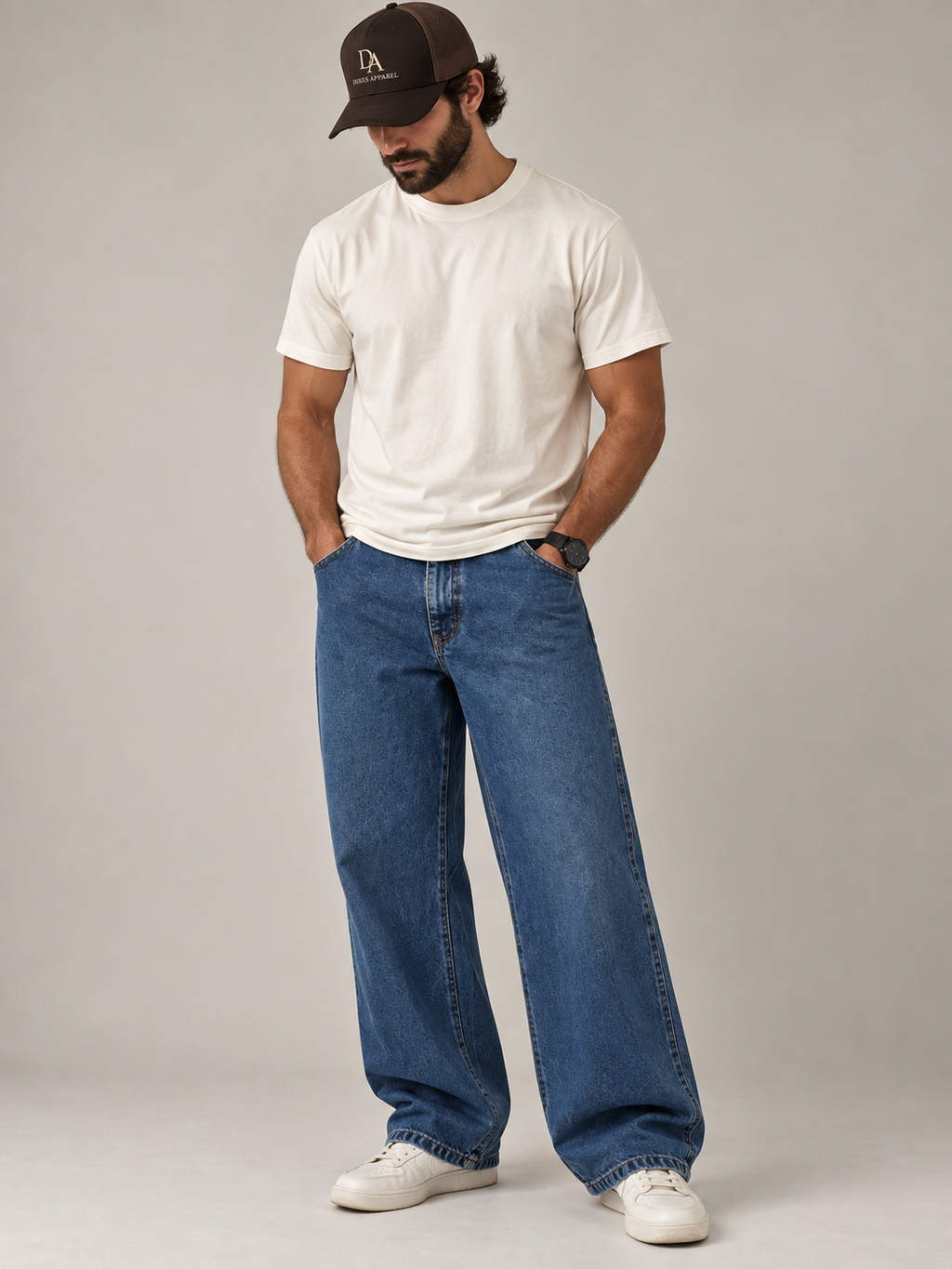 Wrangler Carpenter Jeans Blue Denim Workwear - W40 L30 - Grade B