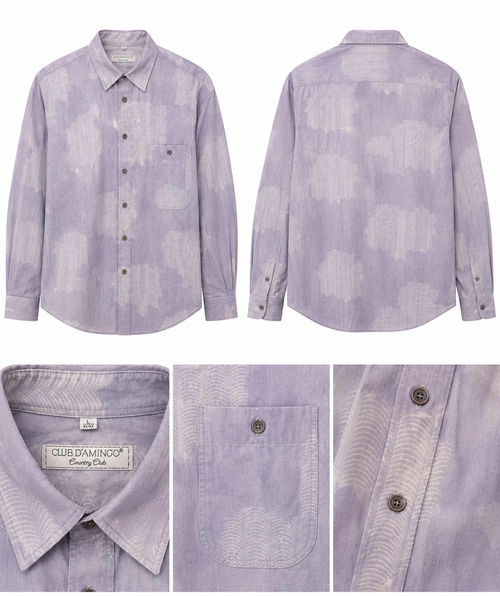 Club D’Amingo Country Club Lavender Fan Fade - Large