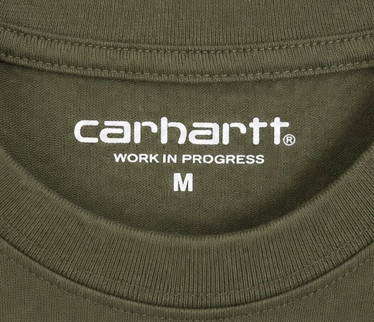 Carhartt Olive Green Logo T-Shirt - Medium - Grade A