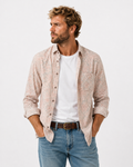 Harris Wilson Stone Pink Floral Cotton Shirt – XL